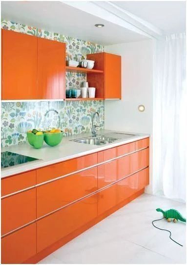 Orange Kitchen