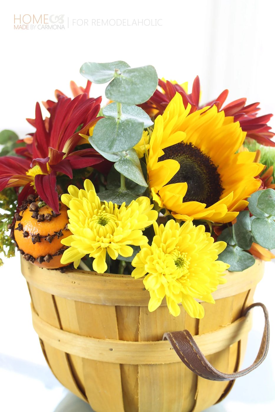 Pomander and flowers - HMBC for Bekob