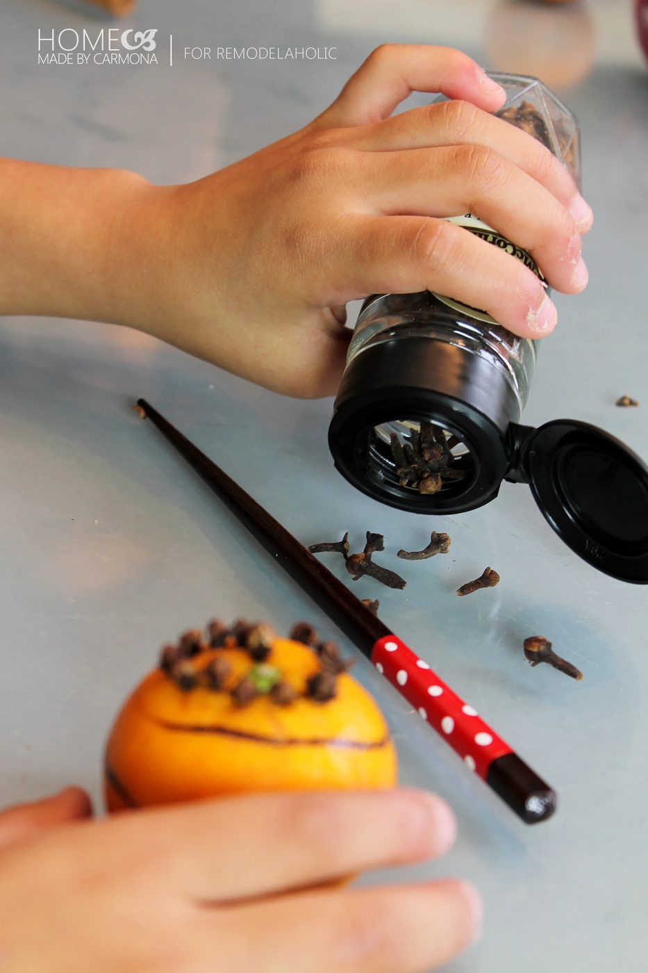 Pomanders - cloves1 - HMBC for Bekob