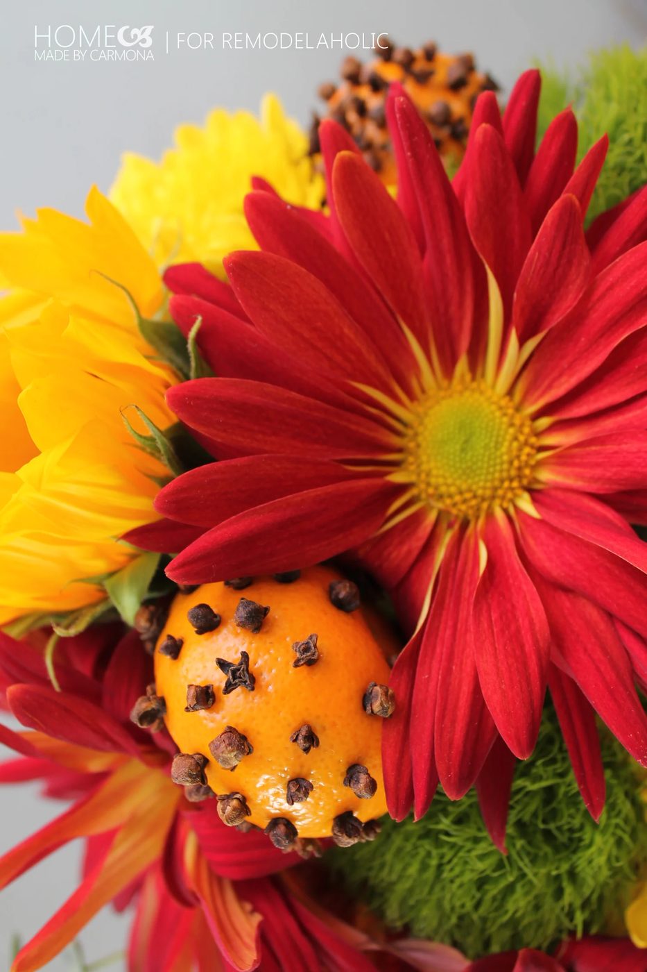 Pomanders and flowers -HMBC for Bekob