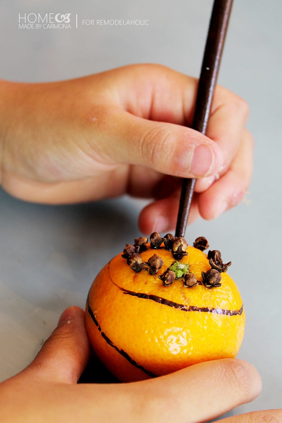 Pomanders - holes -HMBC for Bekob