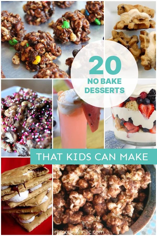 straightforward No Bake Desserts For Kids To Make No Oven Needed Bekob
