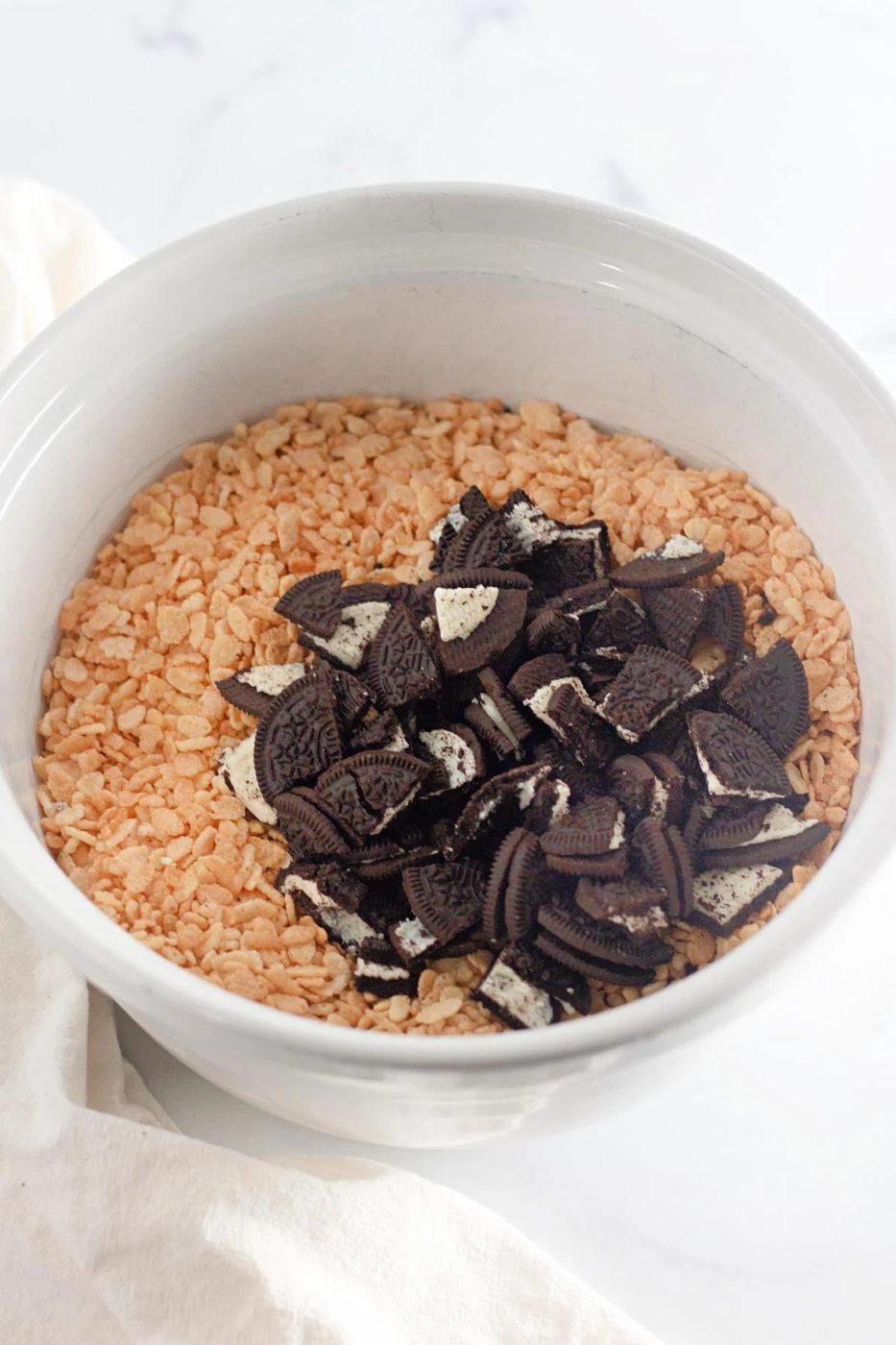 Oreo Krispie Treats Process 9