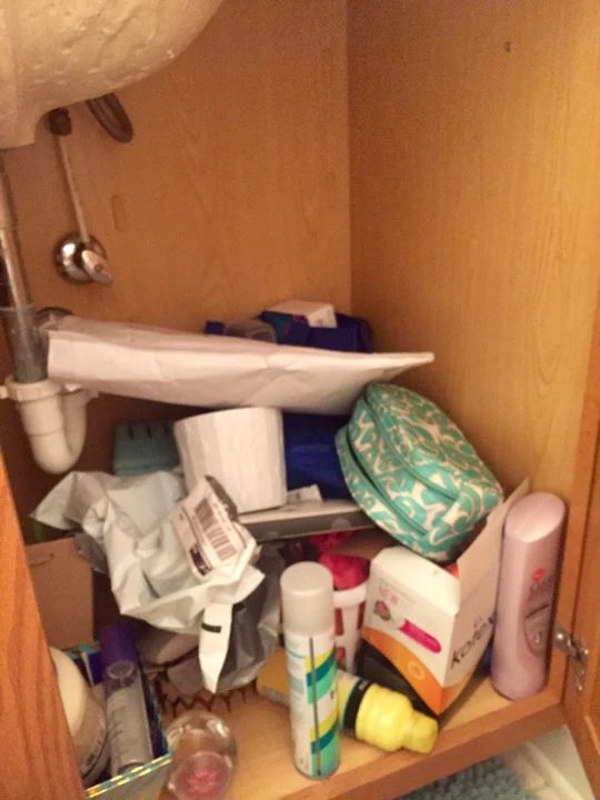 Bathroom Organization - 1