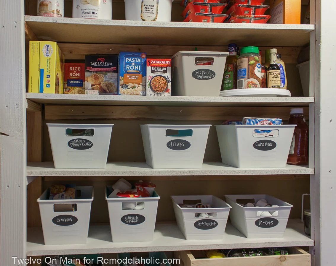 How To Organize Large Pantry On modest-cost (2 Of 9)