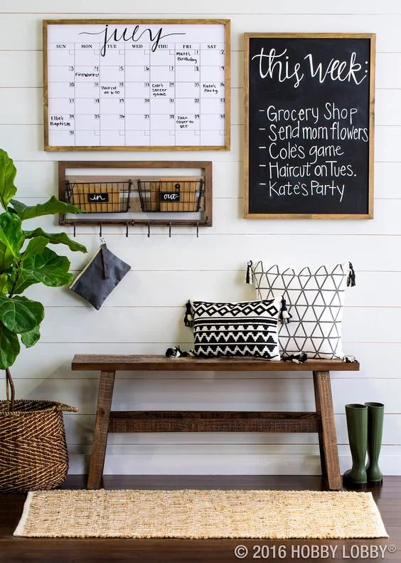 Organized Entryway Inspiration & Tips