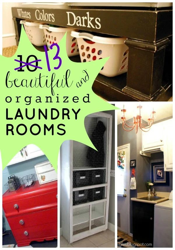 13 striking and Organized Laundry Rooms