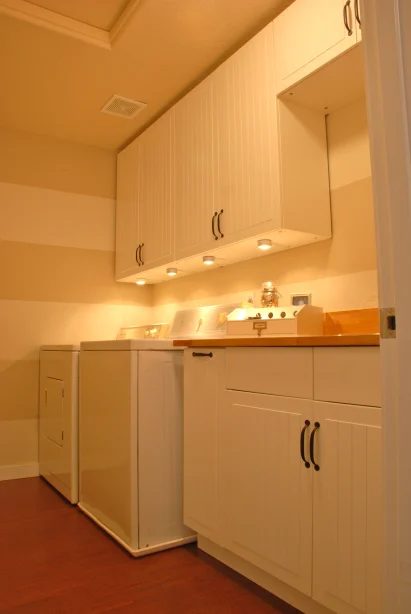 organized laundry room redesign