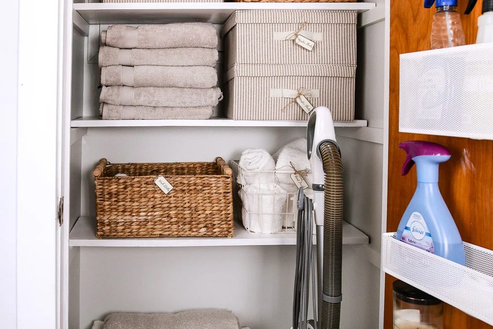 Linen Closet Makeover By The Weathered Fox 6