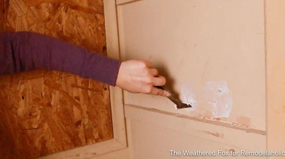 Linen Closet Makeover Before By The Weathered Fox 6