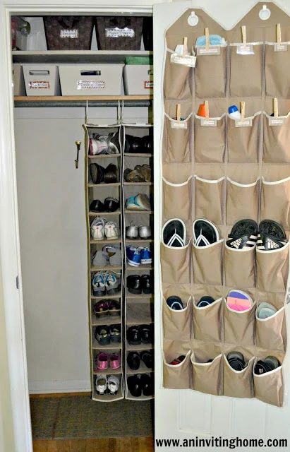 vertical closet mudroom, An Inviting Home