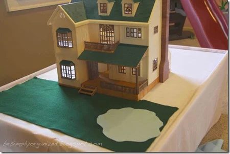 Simply Organized dollhouse table