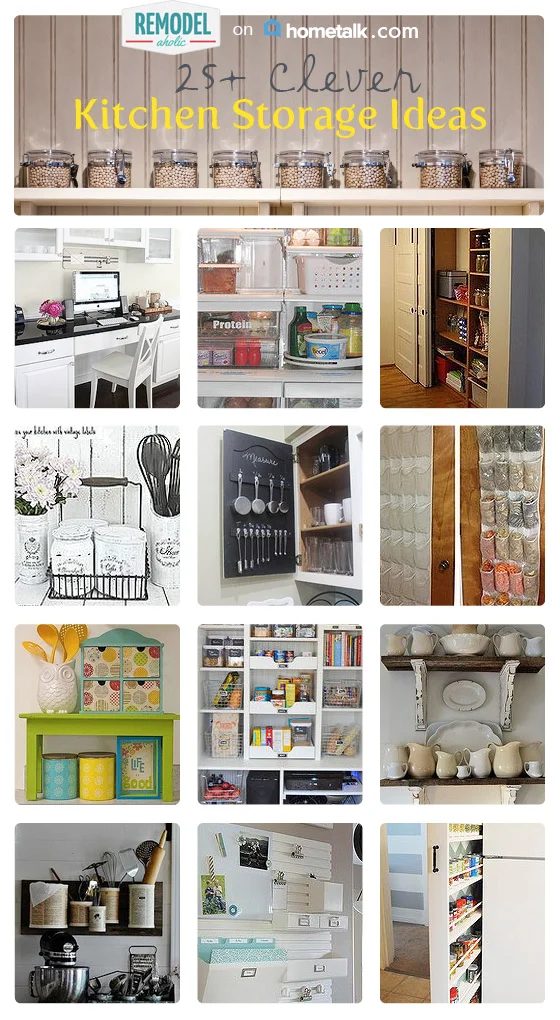 Clever Kitchen Storage options