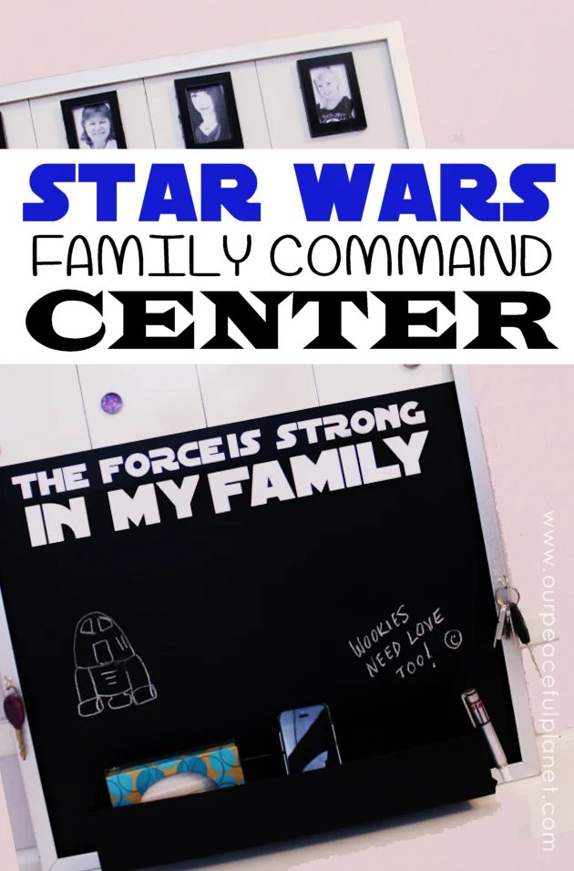 Star Wars family command center Our Peaceful Planet