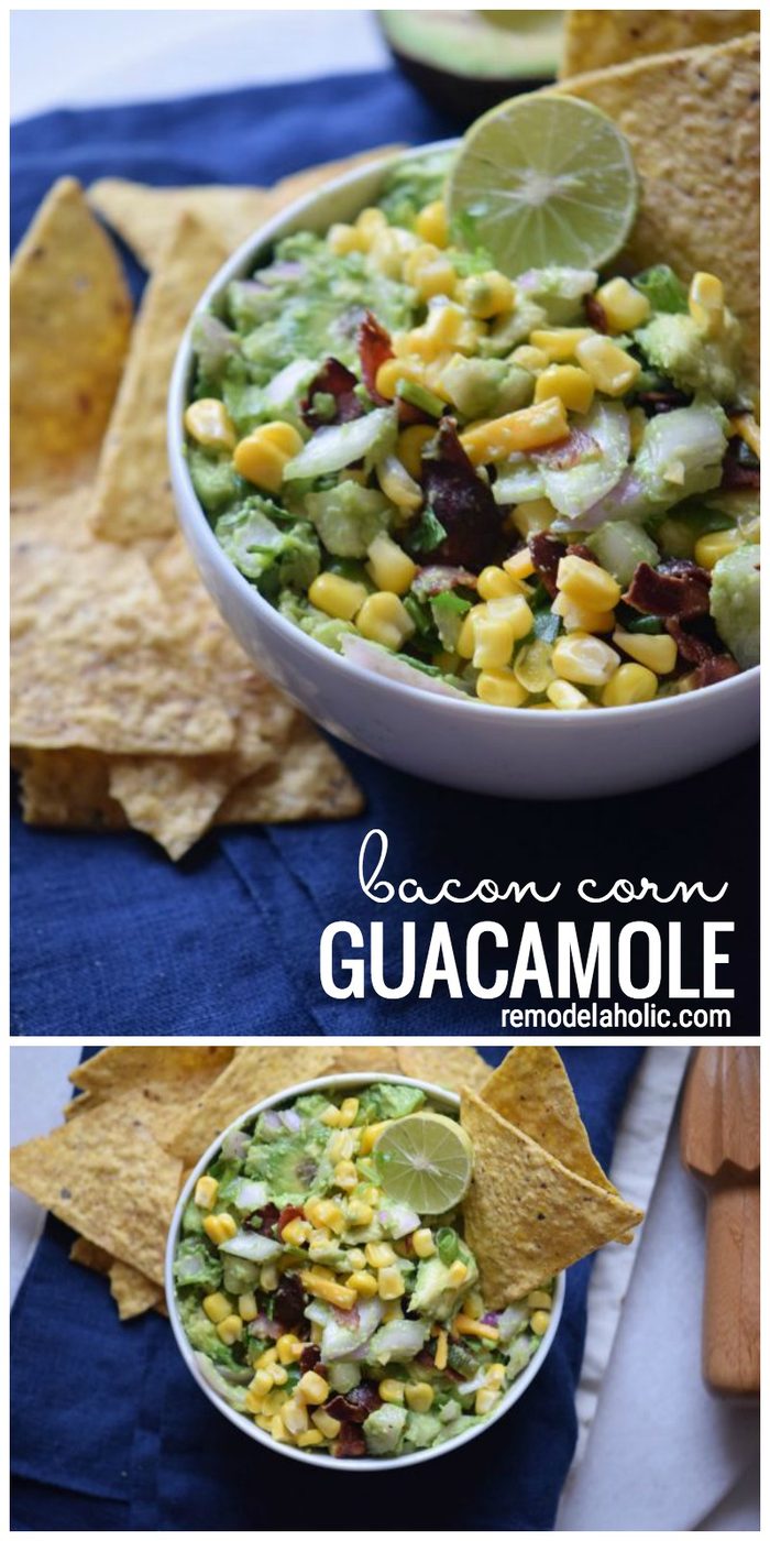 Need A Yummy Appetizer To Bring To A Party Try This Delicious Bacon Corn Guacamole Recipe Via Bekob Com