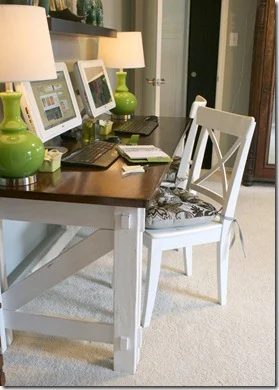 custom computer desk plans
