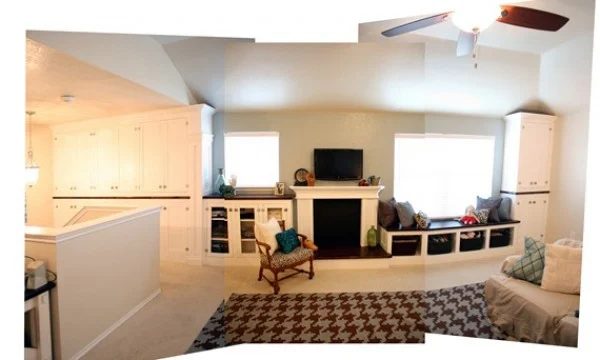 Our Family Room’s Great Wall of Built-ins