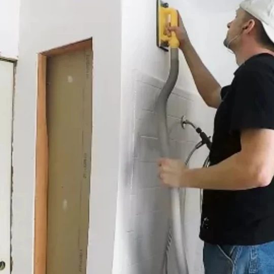 How To Smooth Drywall Texture For Bathroom Built Ins