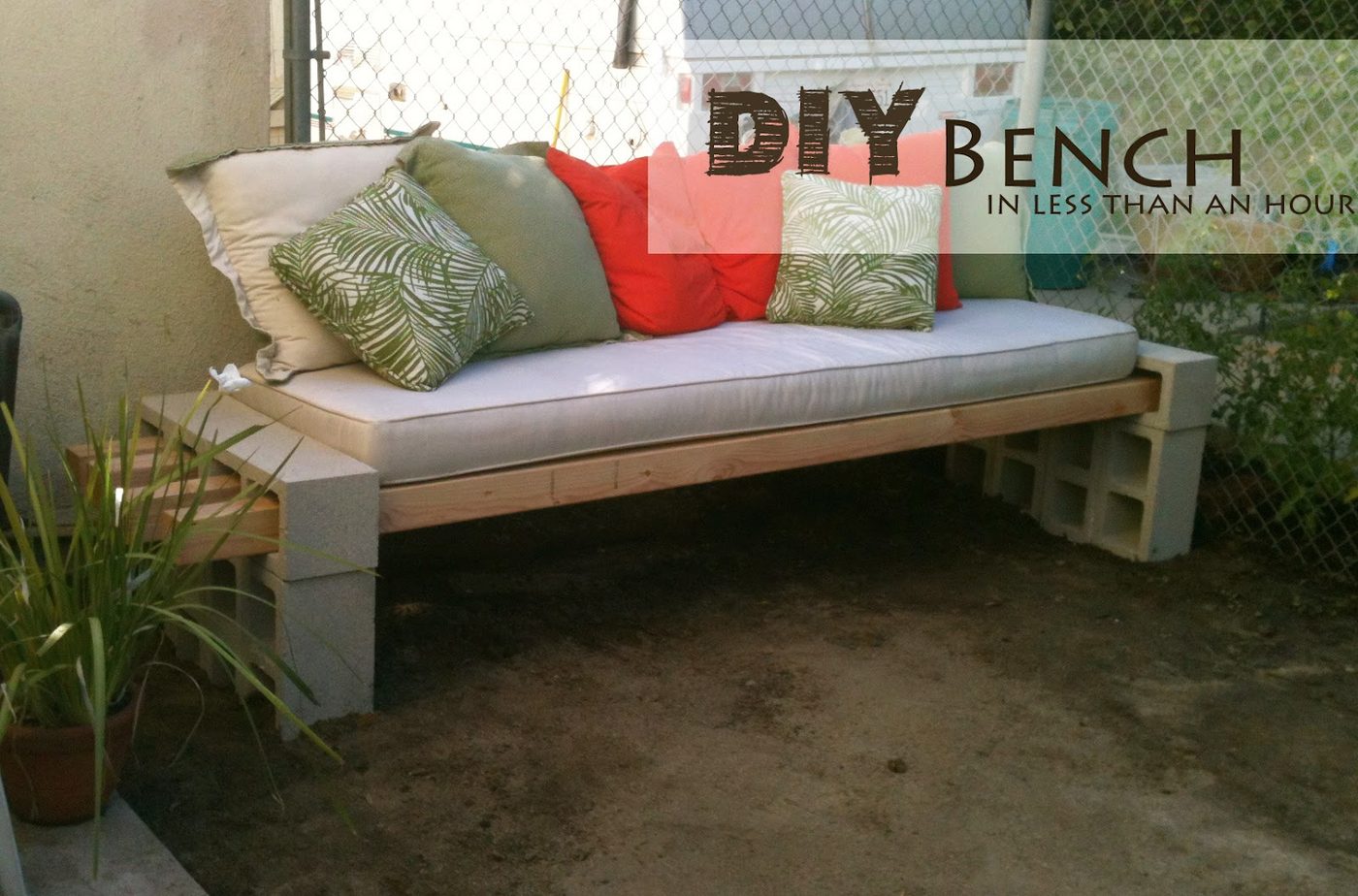 The Basement, direct Handmade outdoor bench