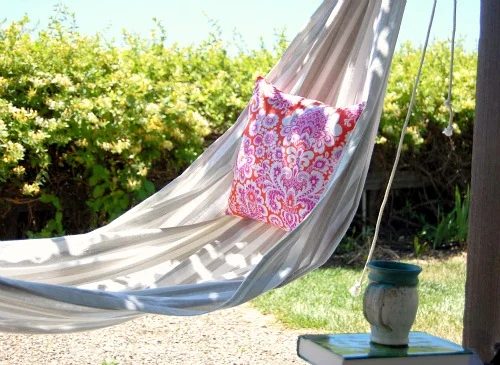 Going Home to Roost, handmade porch hammock