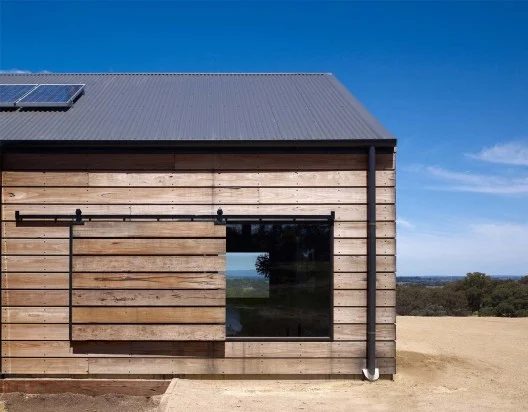 exterior window treatment - barn door shutter, Wolveridge Architects on ArchDaily