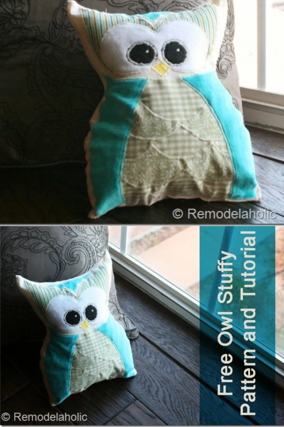 Free Owl Stuffy Pattern And walkthrough Featured On Bekob.com