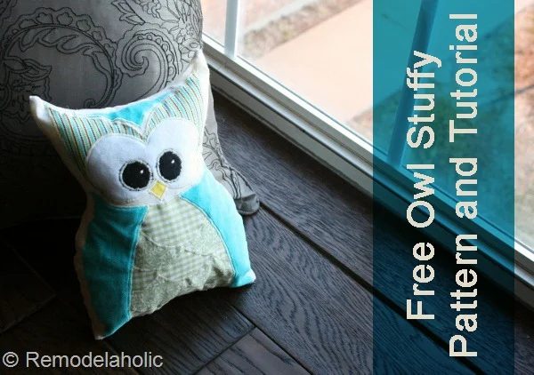 Owl Pillow Pattern AT LAST!