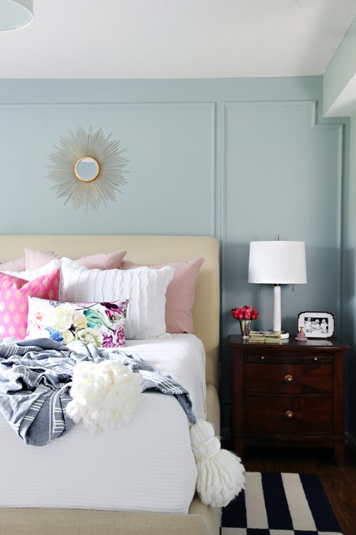 Wall Color Is Behr Frozen Pond. Color Trends For 2017.