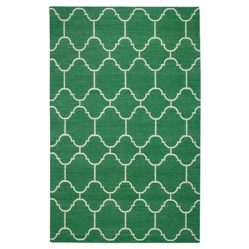 Posh Tots green rug