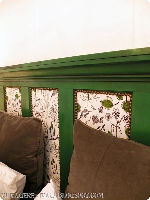 Vintage Revivals krylon headboard