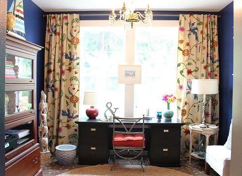 Rich Navy by Glidden blue paint color