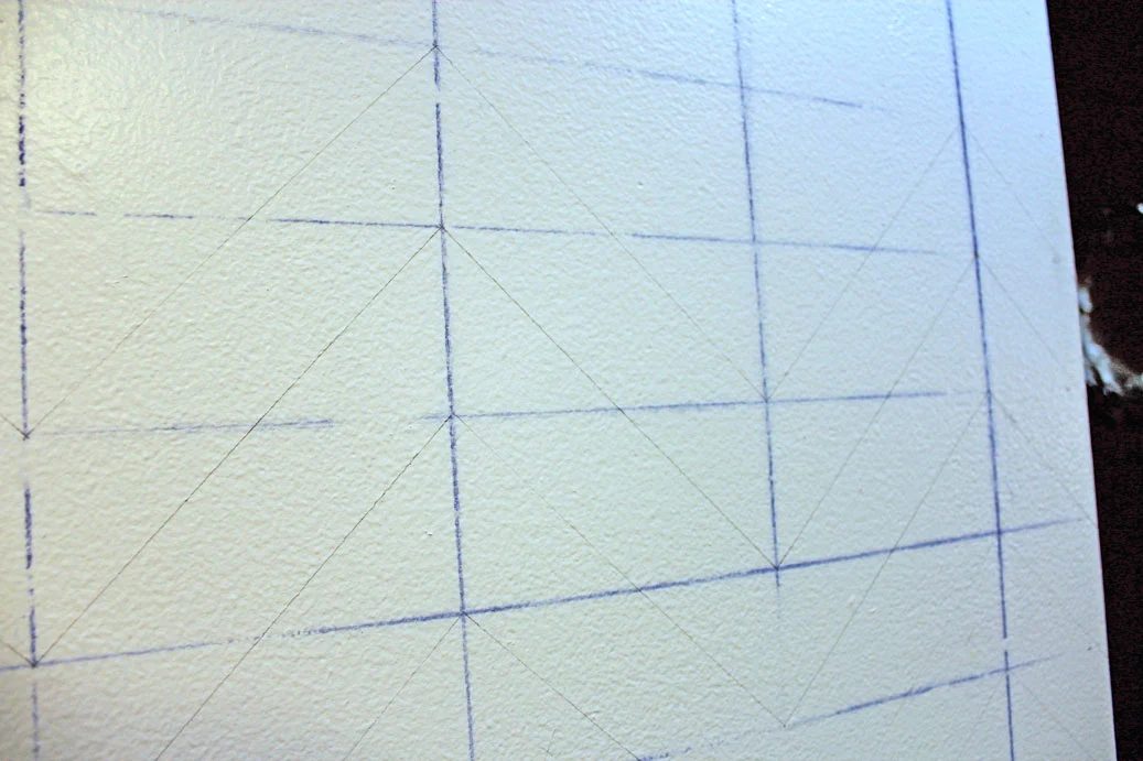 Chrvon stripe painting walkthrough #Chevron #walkthrough #wall (7)
