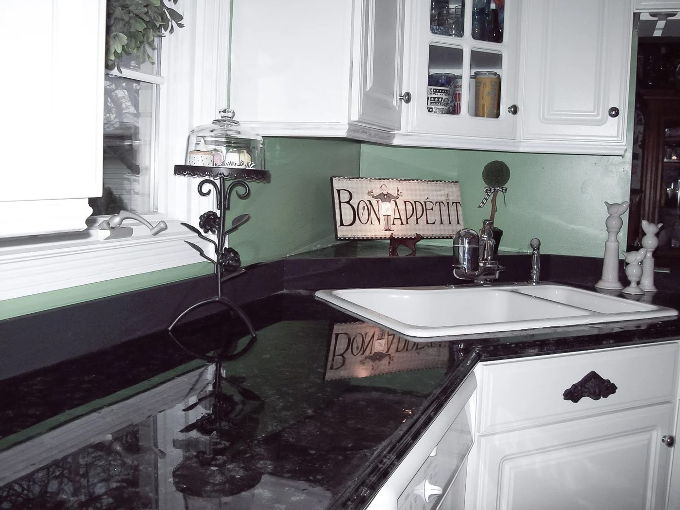 12 After Coat Of Paint Granti Countertop Look Using Just Paint And Epoxy