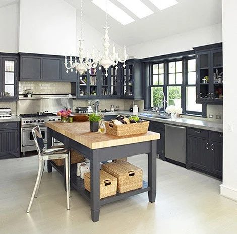 Flickr gray kitchen