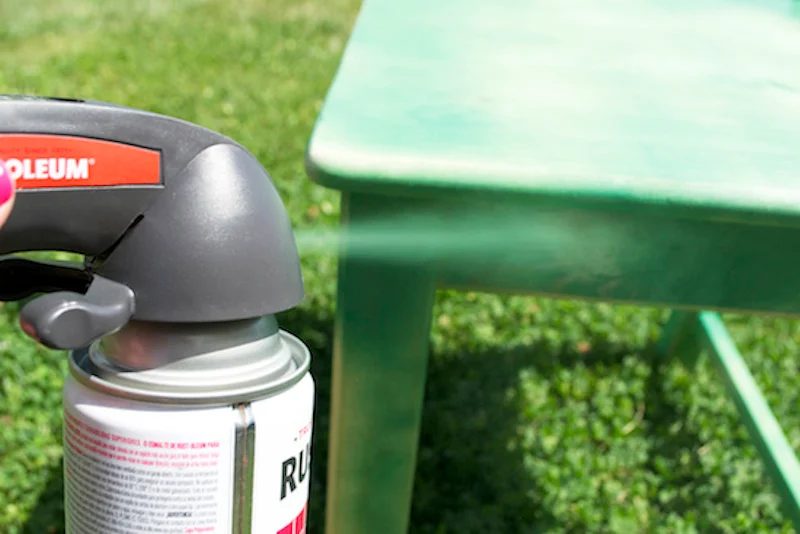 Spray Painting Furniture