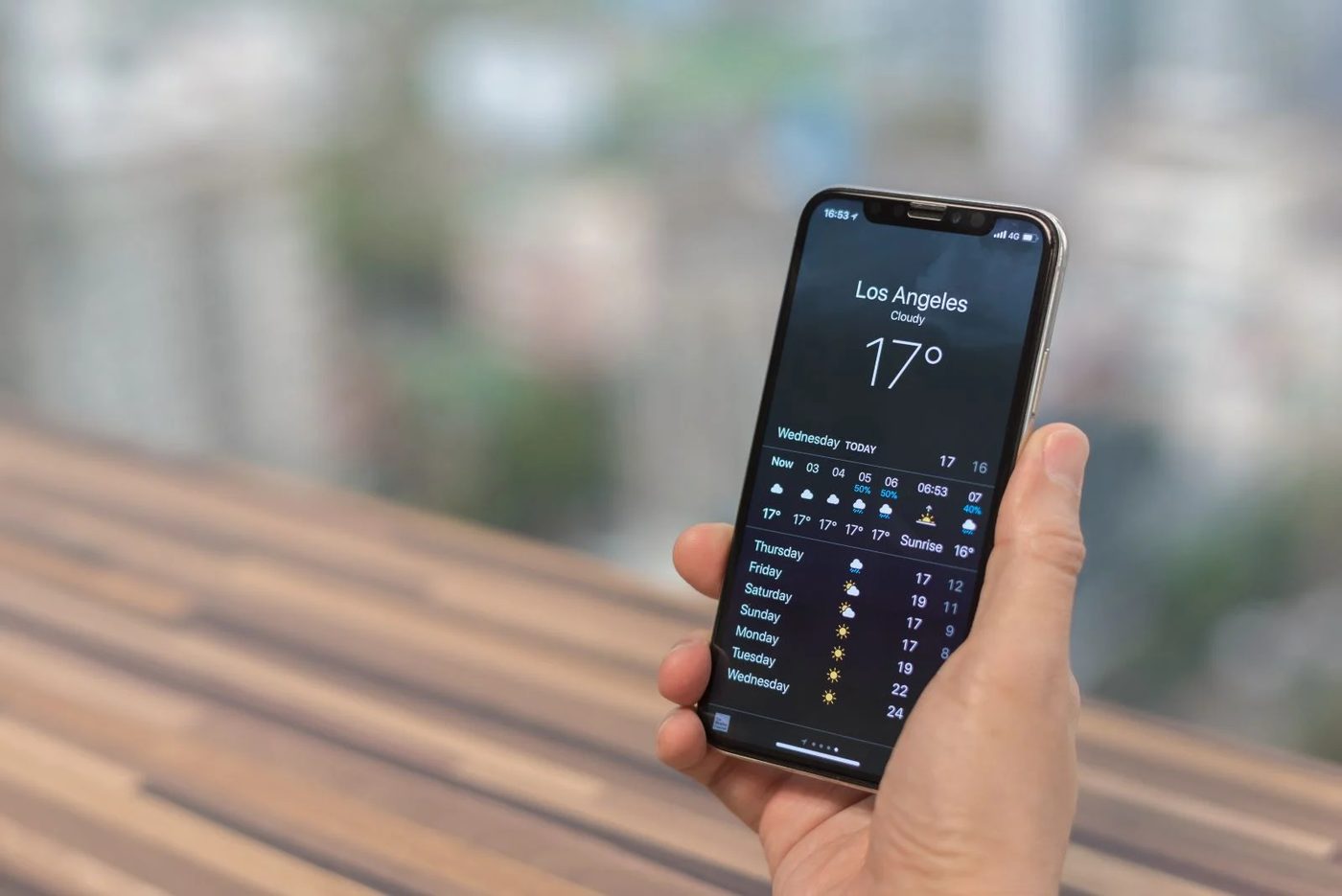 Checking Weather