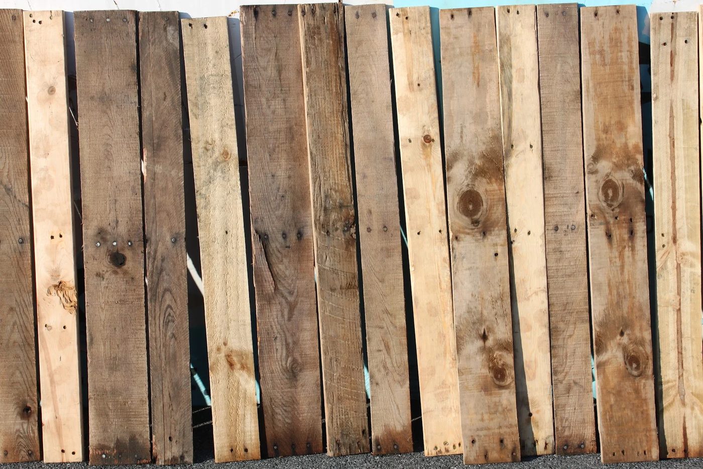 Handmade Pallet Ceiling by Maple Leaves and Sycamore Trees featured on Bekob