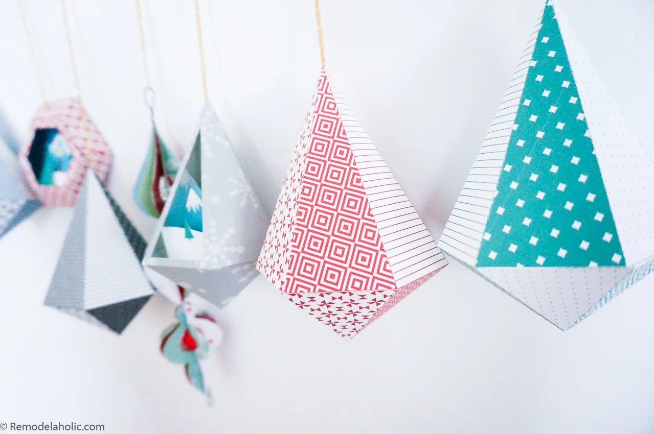 Ready-to-print Christmas Decorations and Paper Ornaments