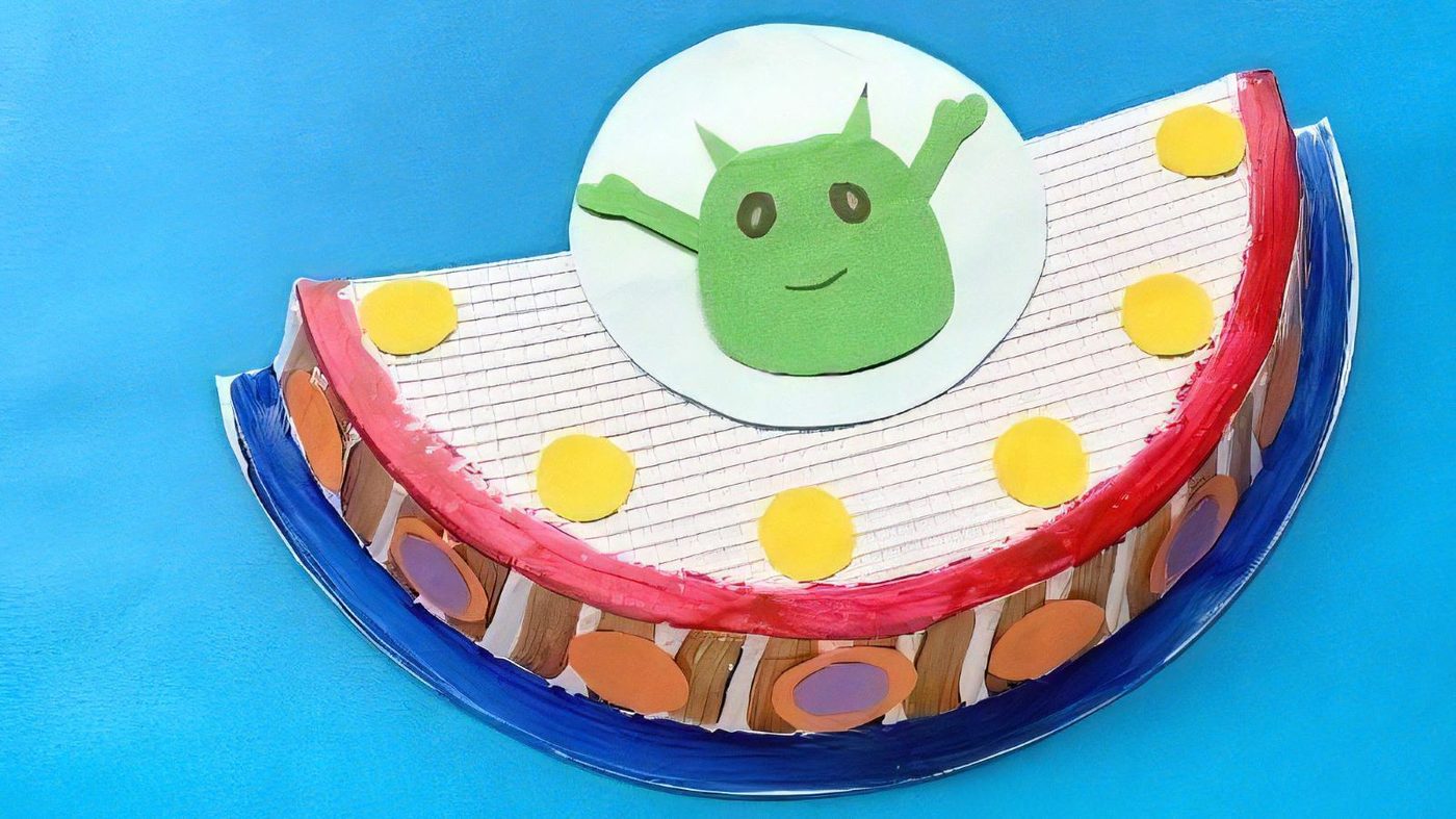 4a Alien Paper Plate Craft For Kids 103223