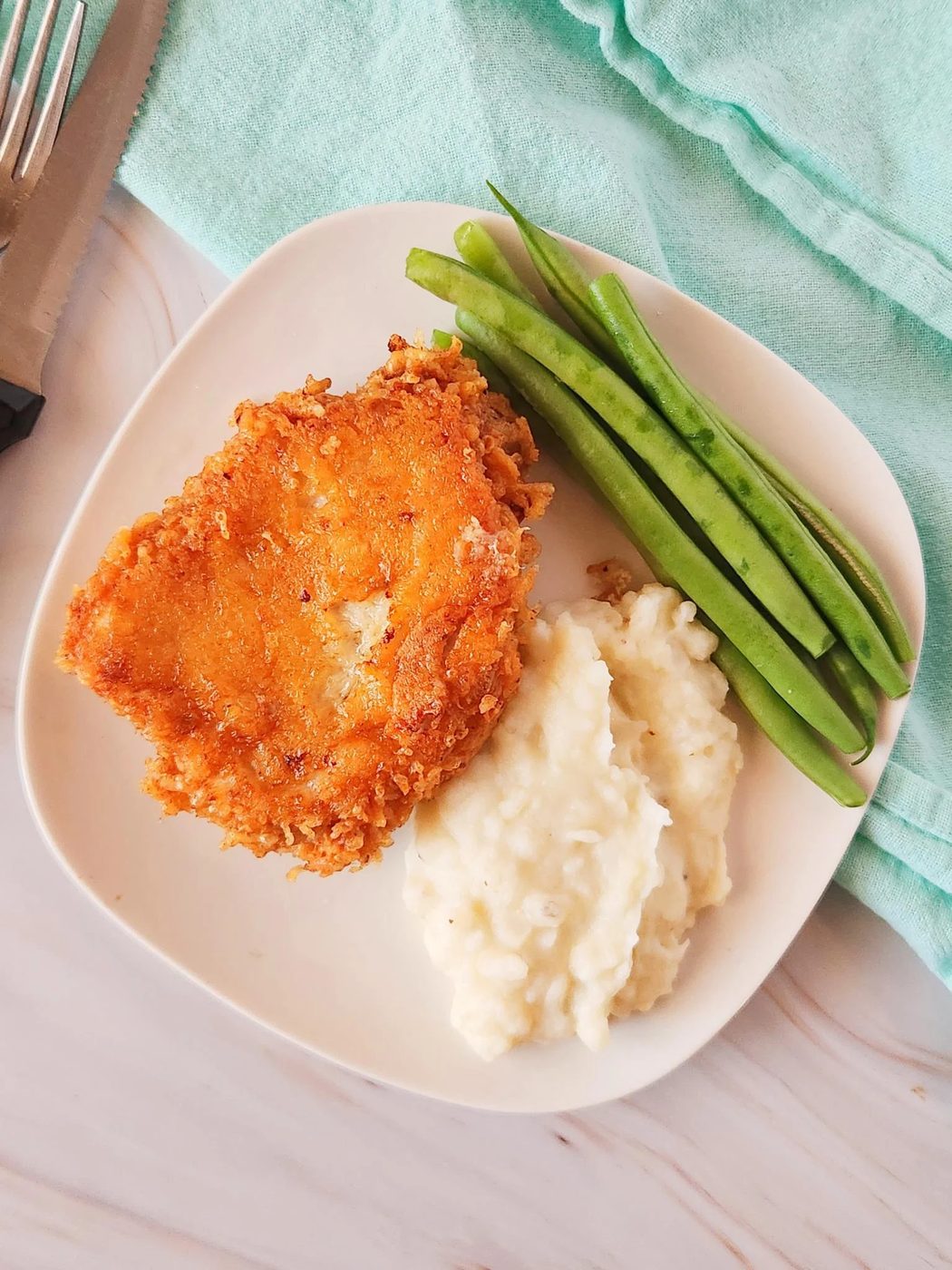 Parmesan Crusted Pork Chops 2 1
