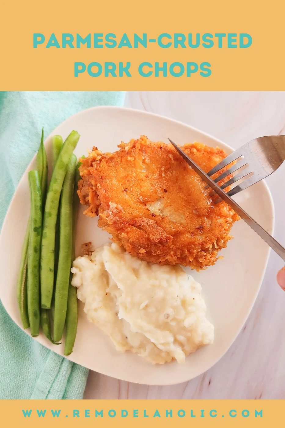 PARMESAN CRUSTED PORK CHOPS Pinterest