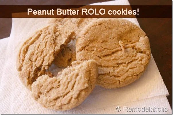 peanut butter rolo cookies copy