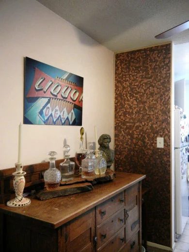 Penny accent wall (3)