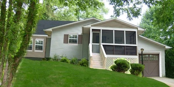 Photoshop Simulated Exterior House Changes