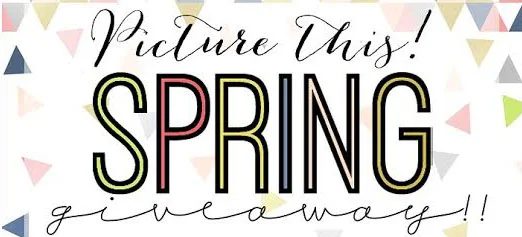 Picture This Spring Giveaway!