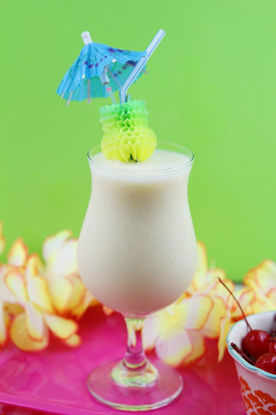 Cool off with a delicious smoothie. Try out this Mocktail Pina Colada Smoothie at Bekob.com