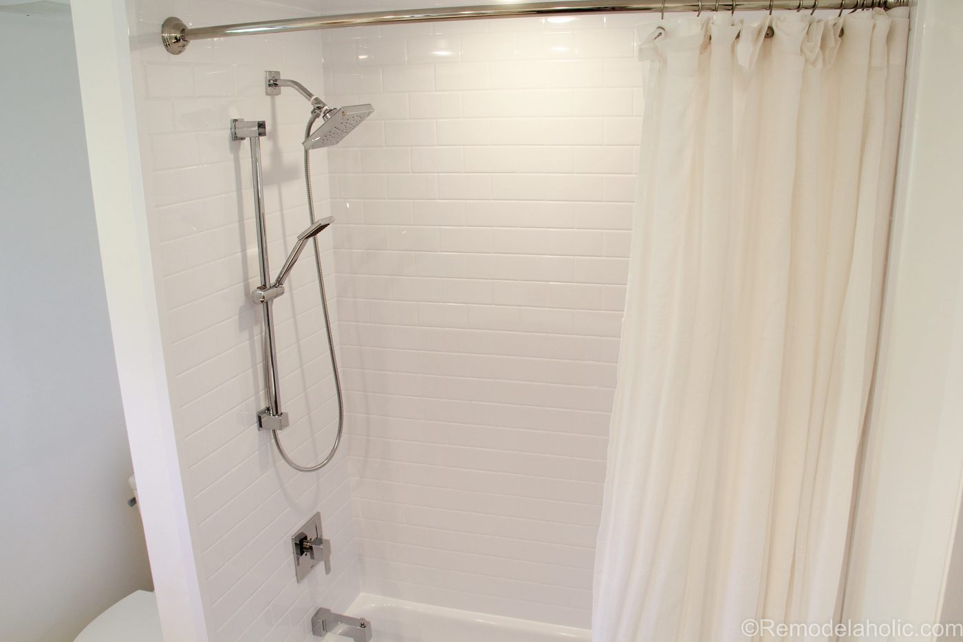 Pink Bathtub Makeover