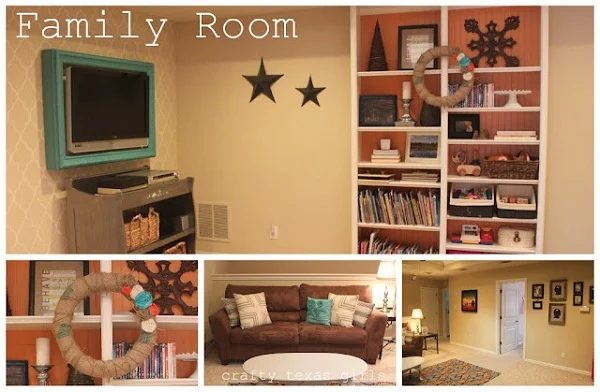 Play Room Refreshed To A Colorful Family Room