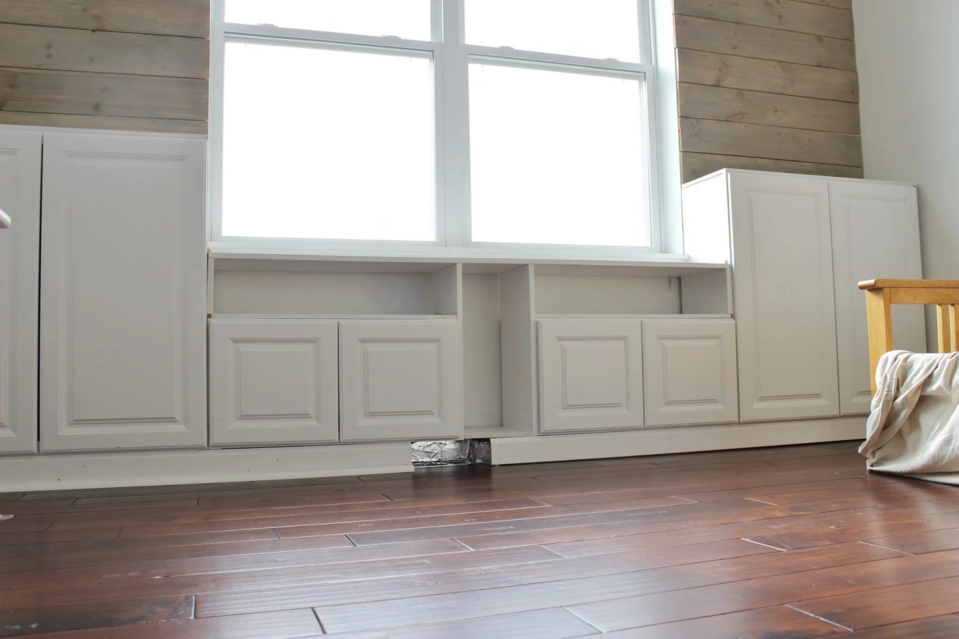 Remodeled Playroom with Built-In Cabinets by Delightfully Noted featured on Bekob
