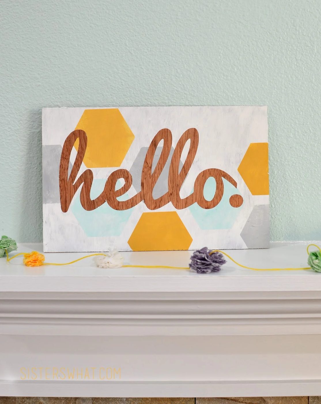 Plywood Decor Projects Sisters What Sign
